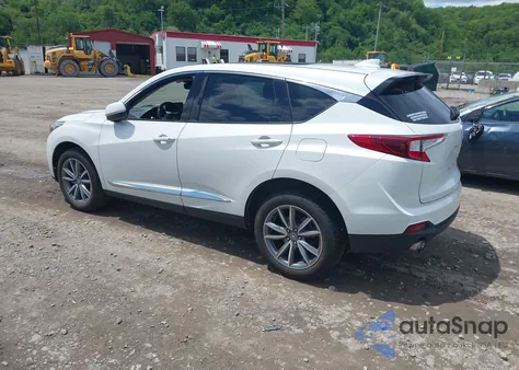 2021 Acura Rdx Technology Package from USA, damaged, VIN 5J8TC2H53ML047254